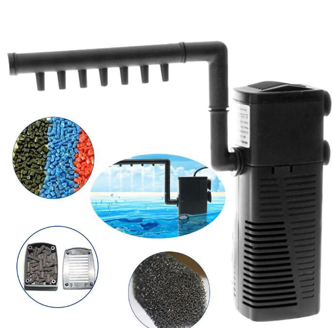 3-in-1 Aquarium Filter And Water