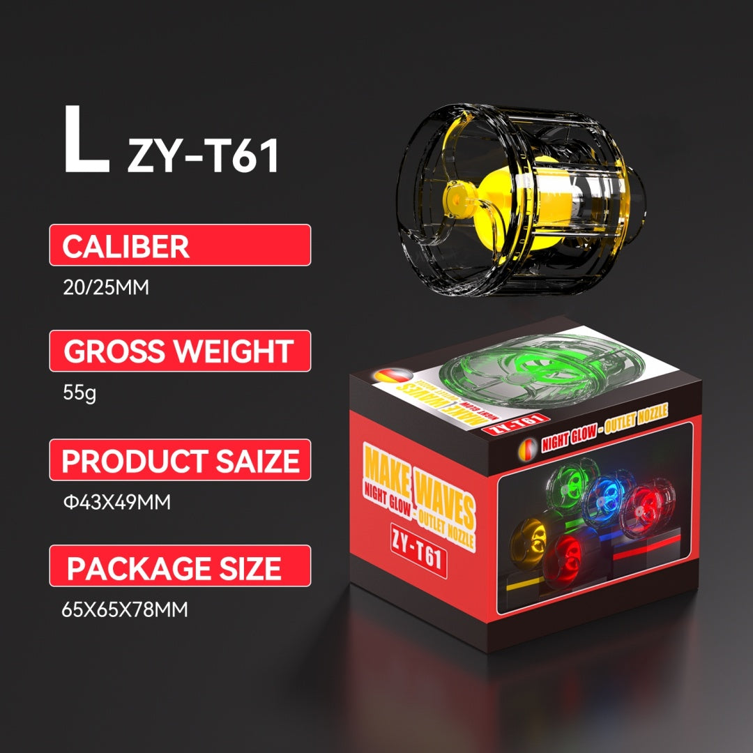 Fish Tank Night Glow-Outlet Nature Makes Waves