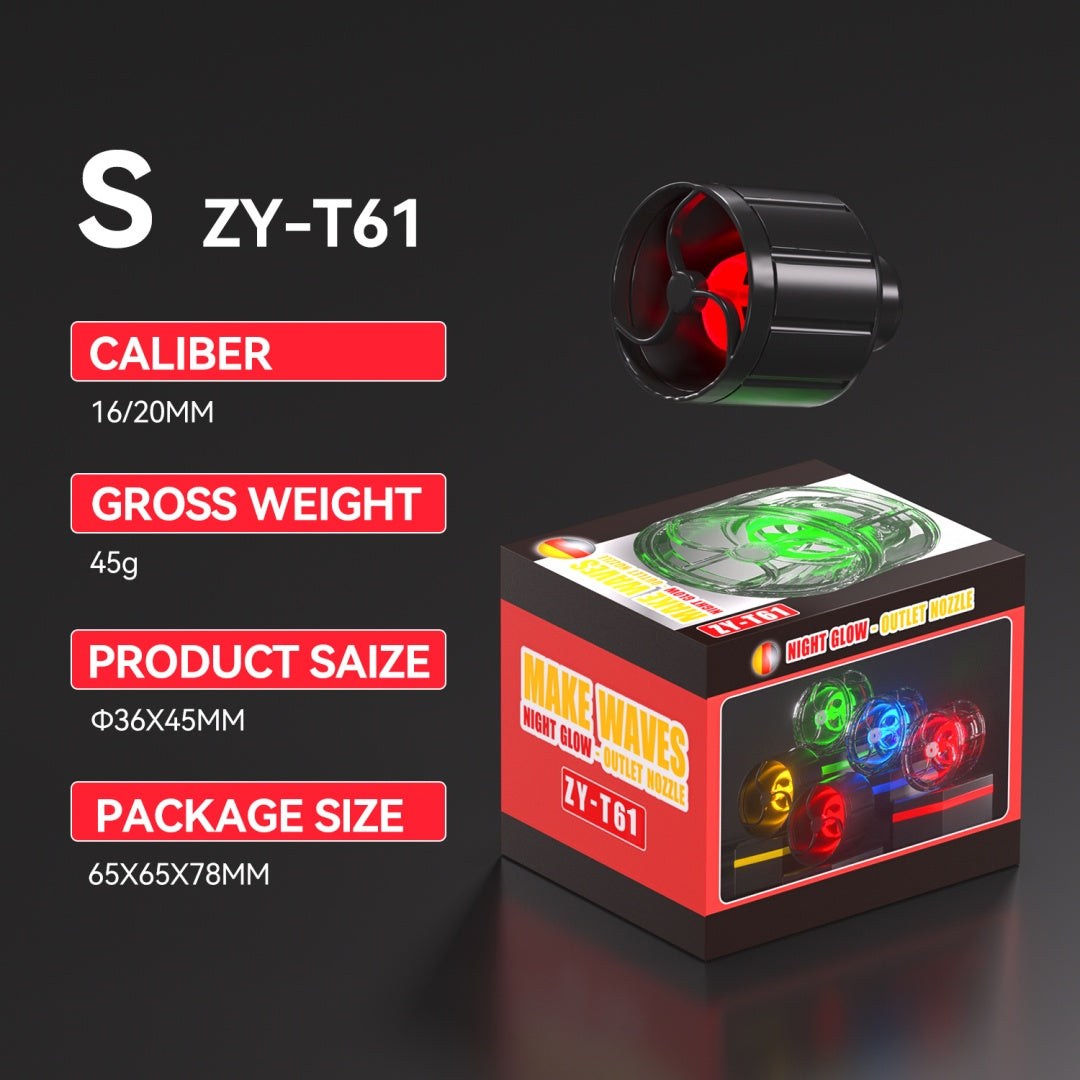 Fish Tank Night Glow-Outlet Nature Makes Waves